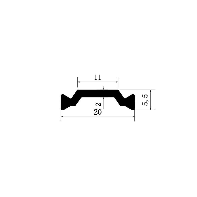 Rubber Door Seal Window Seal Liner Extrusion Profile Strip