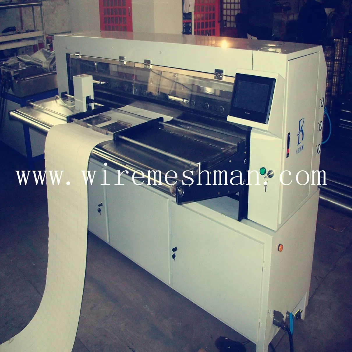 Automatische Messerklingen-Faltmaschine Vliesstoff-Papier-Faltmaschine für Filtervorhänge