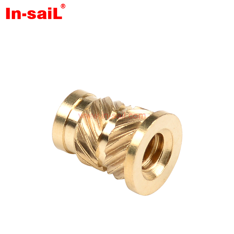 Brass Threaded Heat Melting Insert Nuts for Laptop