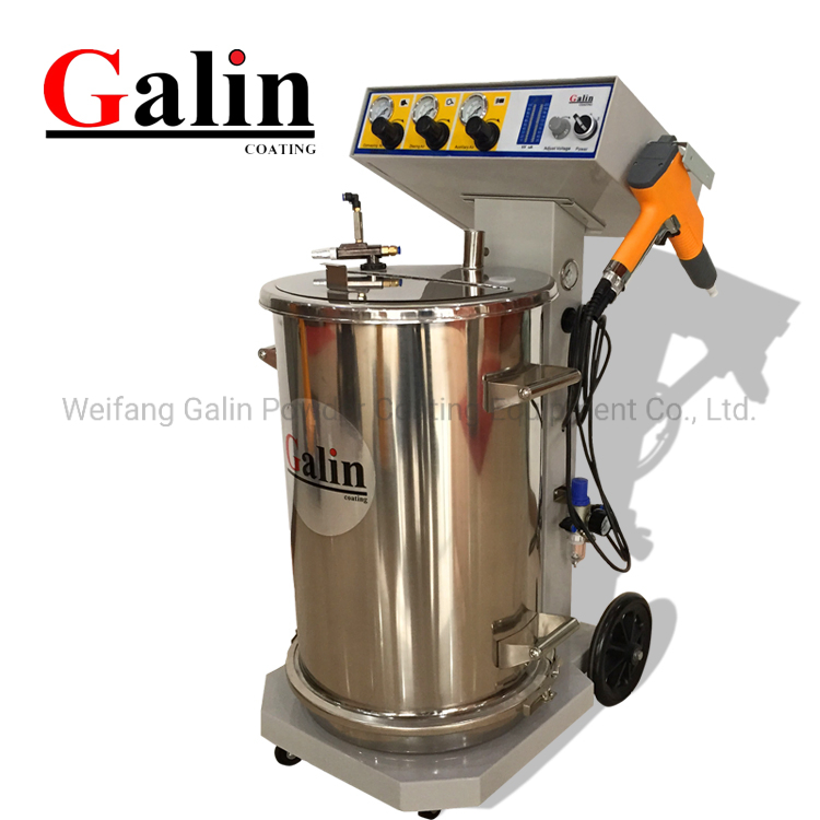 Galin Metal/Plastic Manual Electric Powder Coating/Spray/Paint Machine (ESP101) with Manual Gun