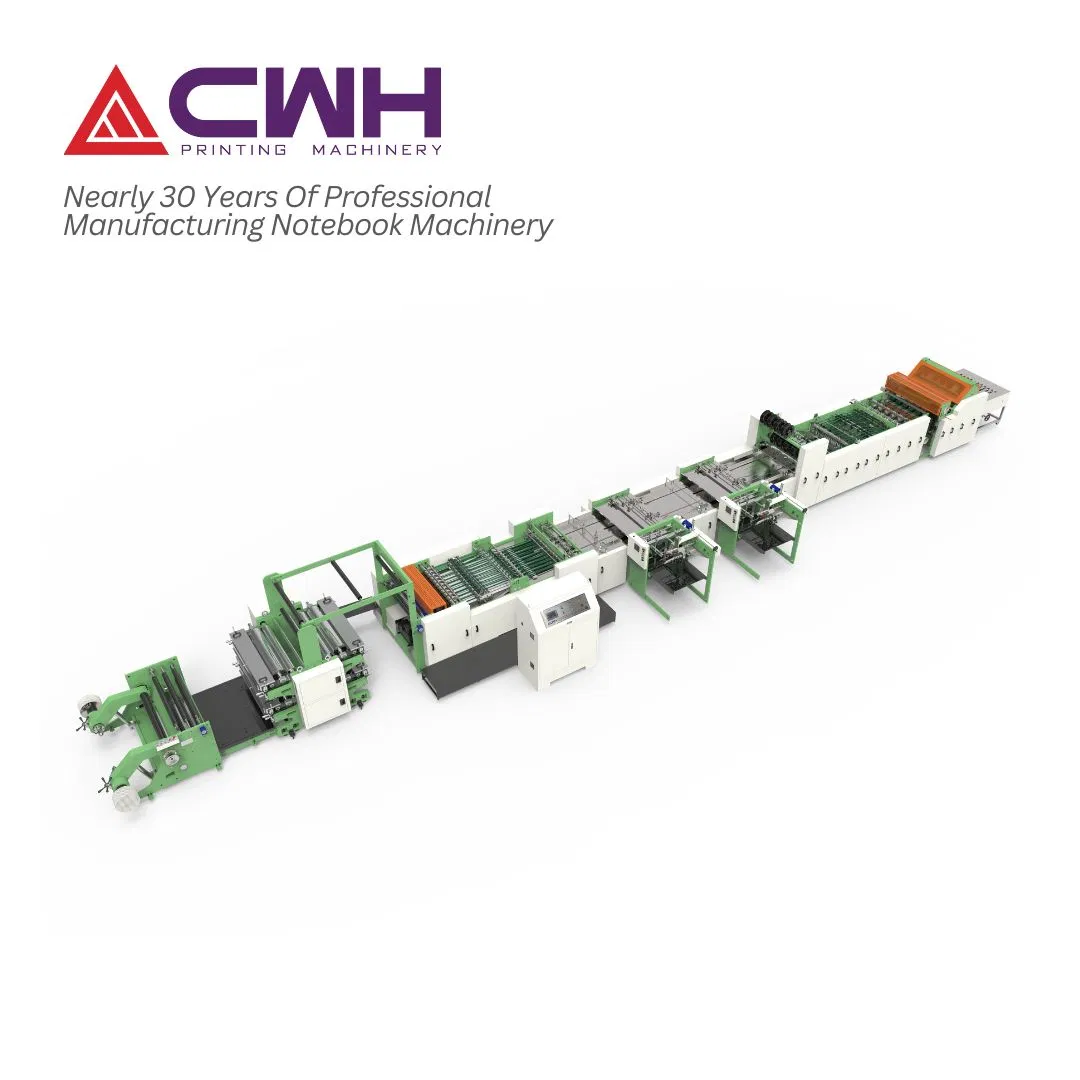 Fully Automatic Exercise Book and Notebook Making Machine