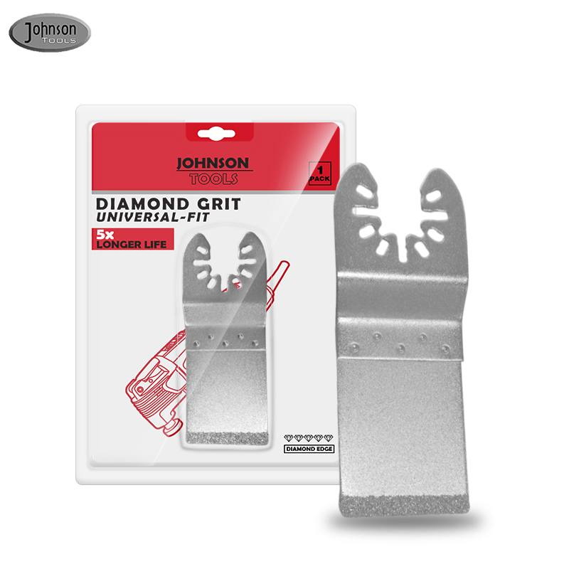 Diamond Grit Oscillating Blade Flush Cutting Multi Tool Saw Blades for Grout Removal and Cleaning Mortar