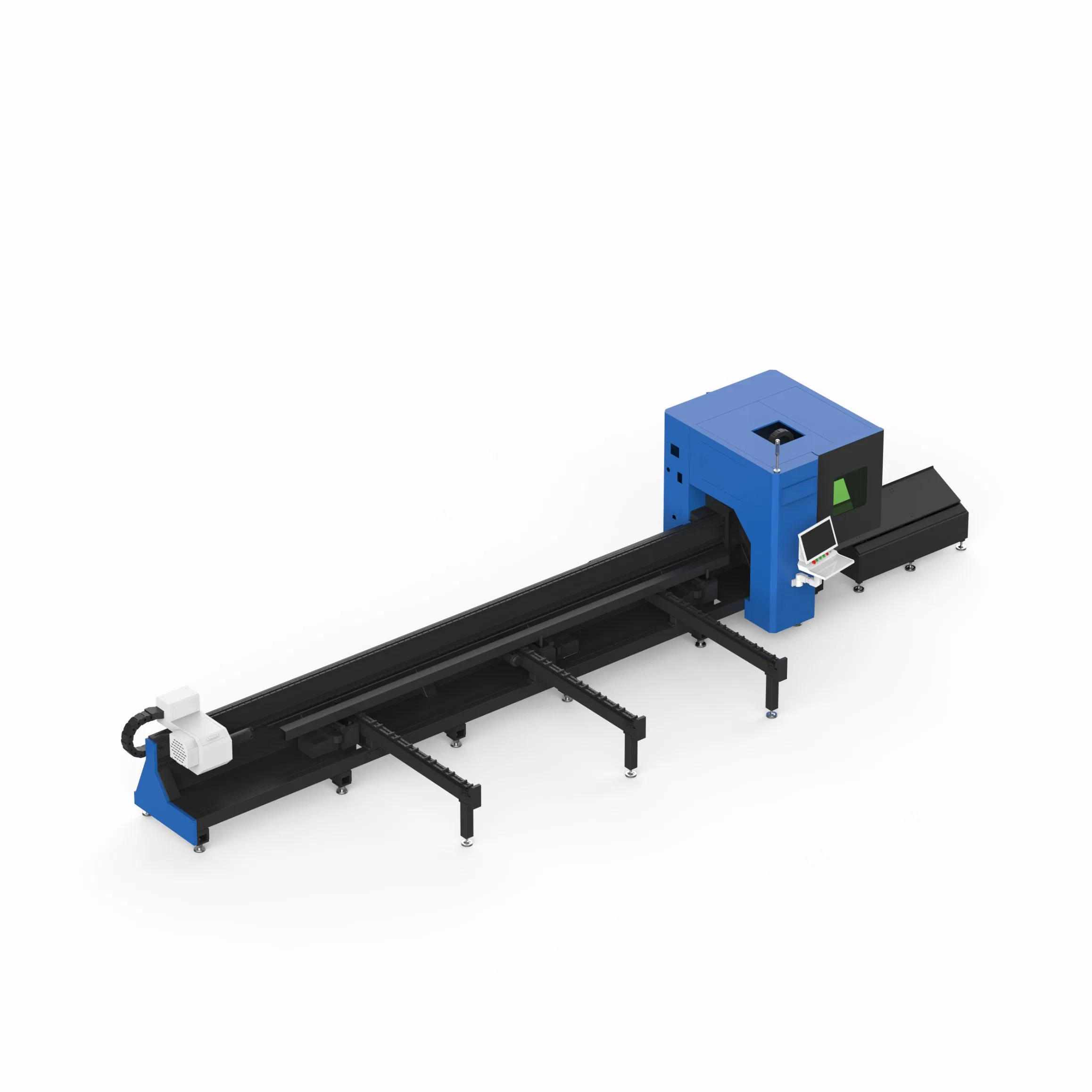 Laser cutting machine for stainless steel metal tubes