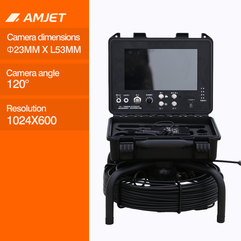 Amjet Drain Eye R8-Mini selbstnivellierende Rohrinspektionskamera