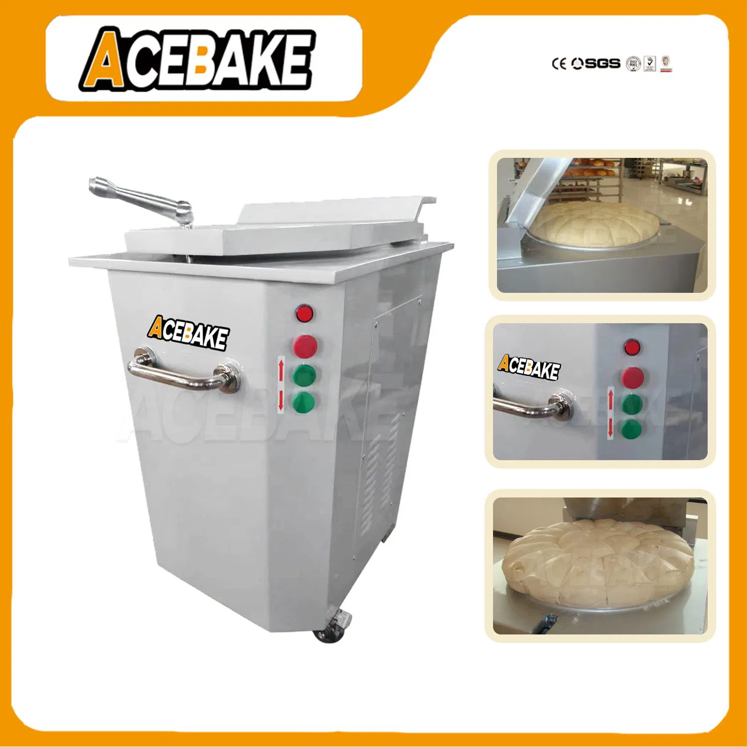 Commercial Bakery Hydraulic Electric Dough Divider for Precise Bread Cutting