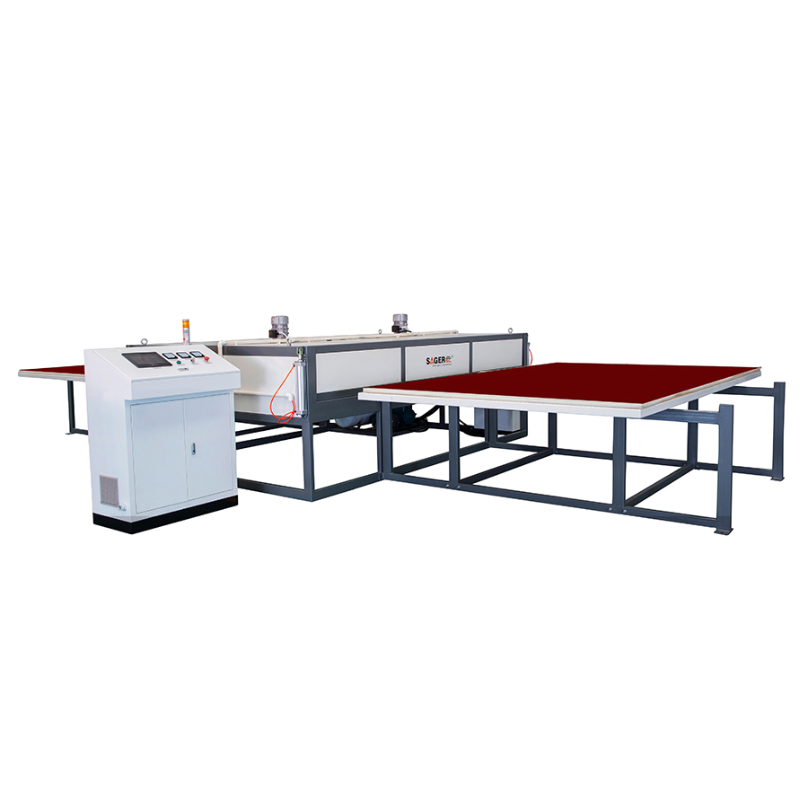 Machine de stratification de verre EVA PDLC à commande PLC Four de cintrage du verre