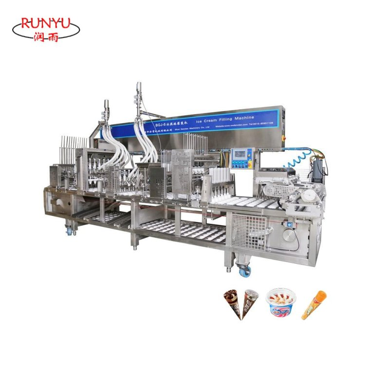 Cup/Cone Ice Cream Filling Machine /Packing Machine/Ice Cream Machine/Ice Cream Production Line