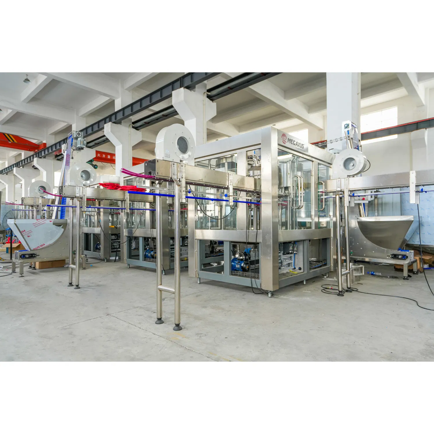 High-Speed Filling Machine 10000 Bottles Hourly for Juice Production Lines