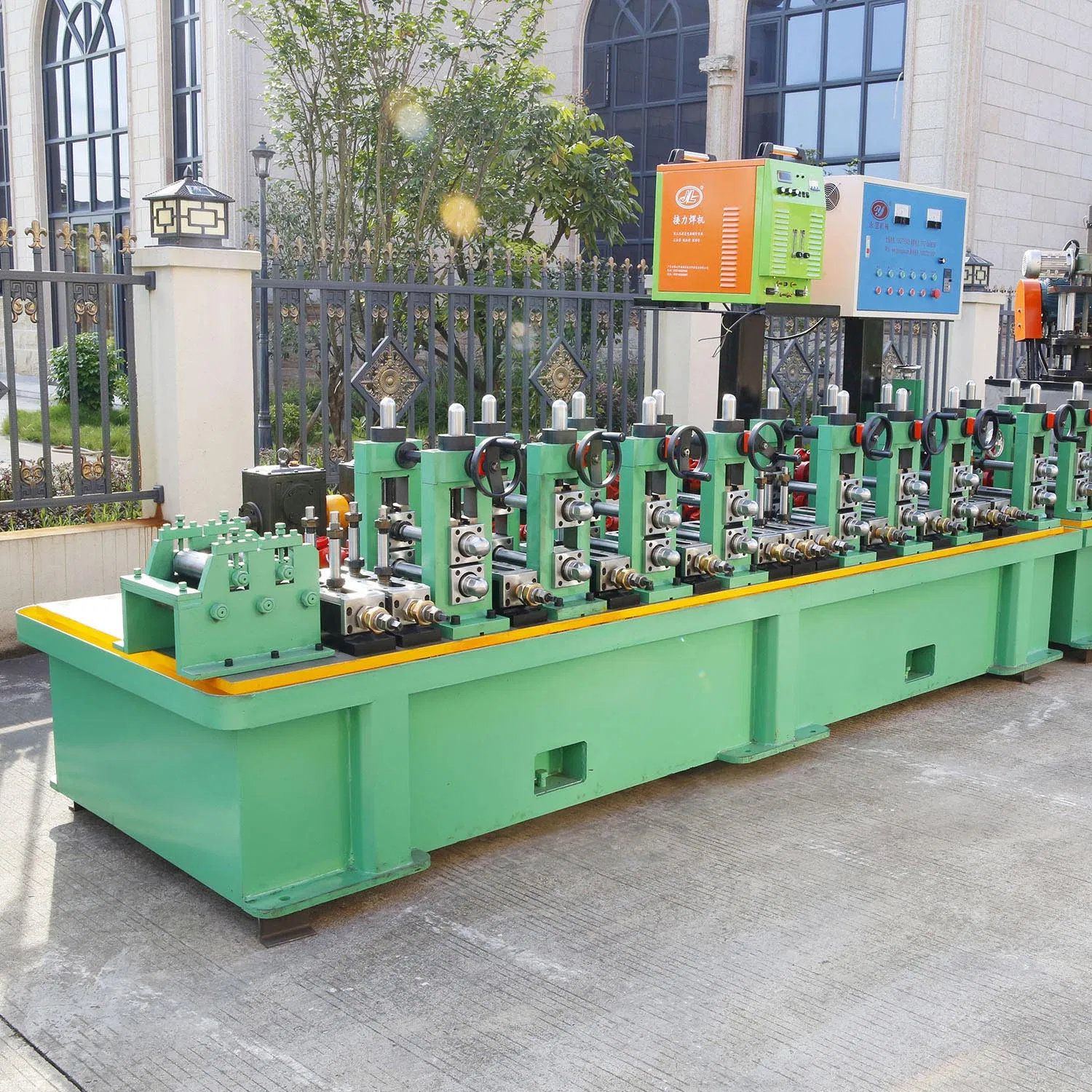 Thickness 0.5-3.0mm Industrial Pipe Making Machine