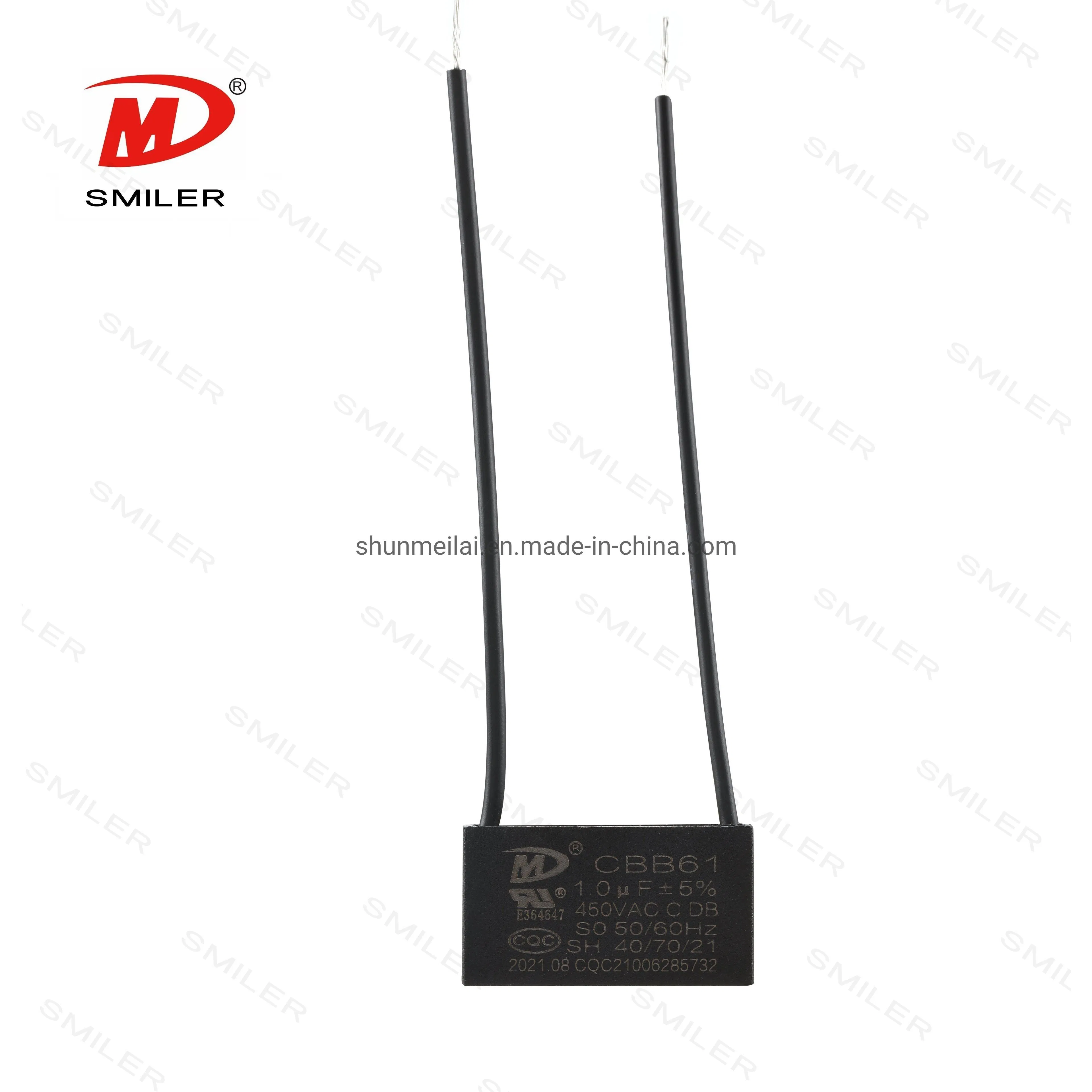 CBB61 AC Motor Run Capacitor for Ceiling Fan