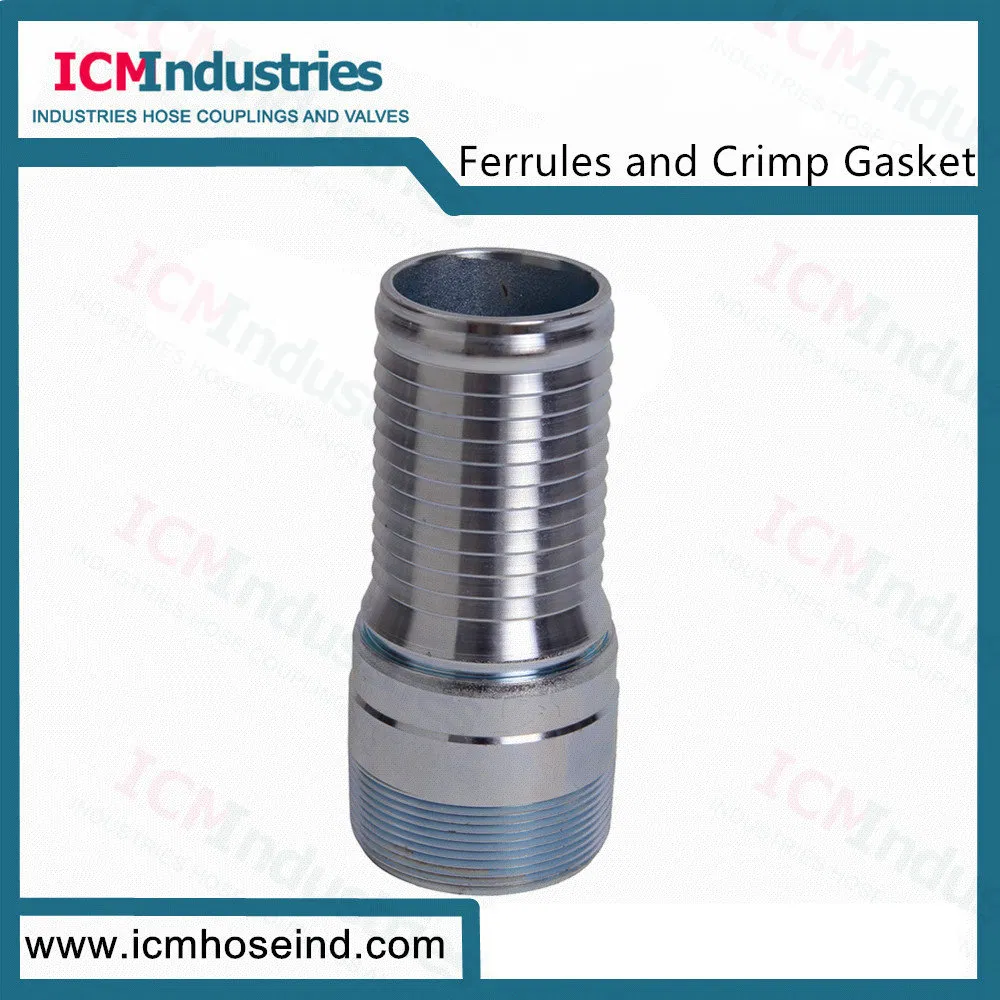 Galvanized Carbon Steel King Combination Nipple