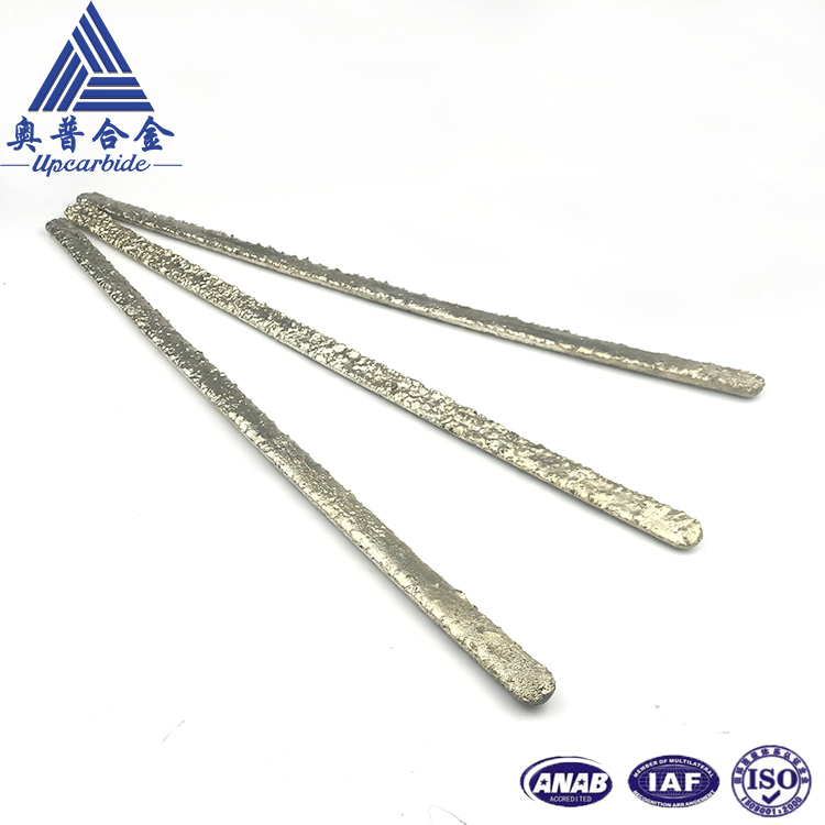 Yg 65% CuSnZn 35% Tungsten Cobalto Base Lega Bacchetta di Saldatura 1,6-3,2mm 280mm