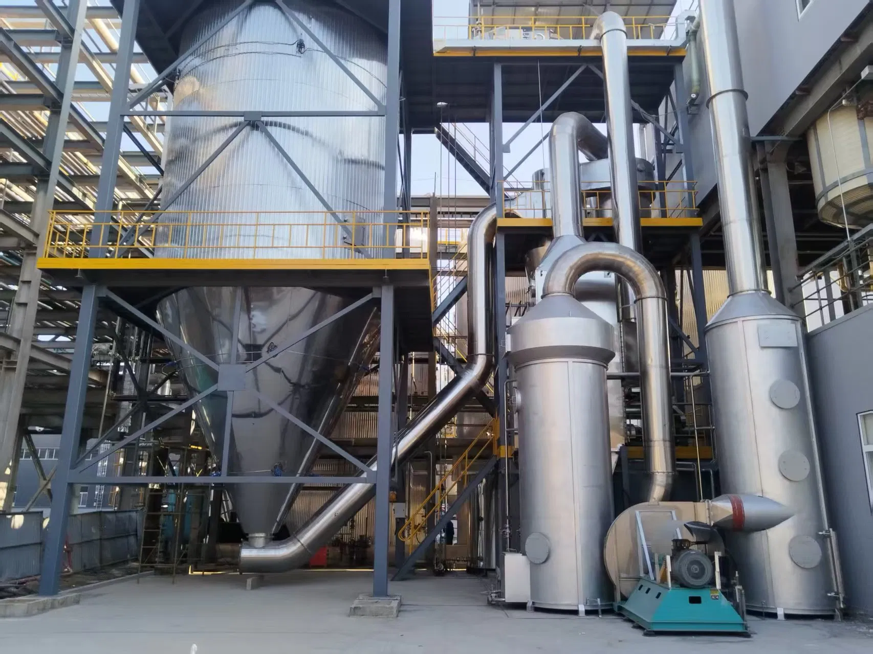 Modular Design High Production Capacity Centrifugal Spray Drying Equipment for Ceramic Powders