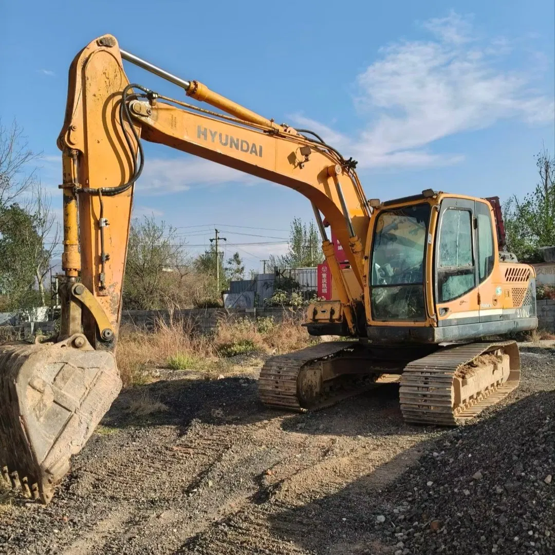 Used Hyundai 15 Ton Hydraulic Crawler Excavator 150Lvs