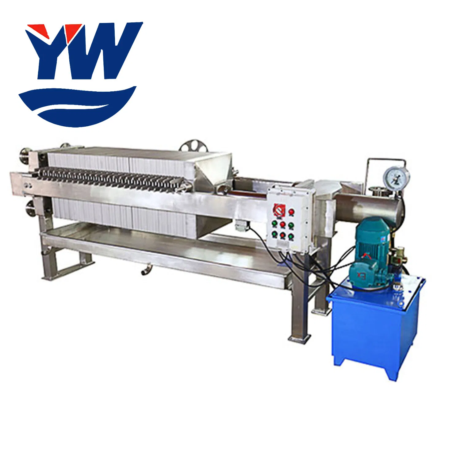 Stainless Steel Plate and Frame Filter Press for Food and Beverage