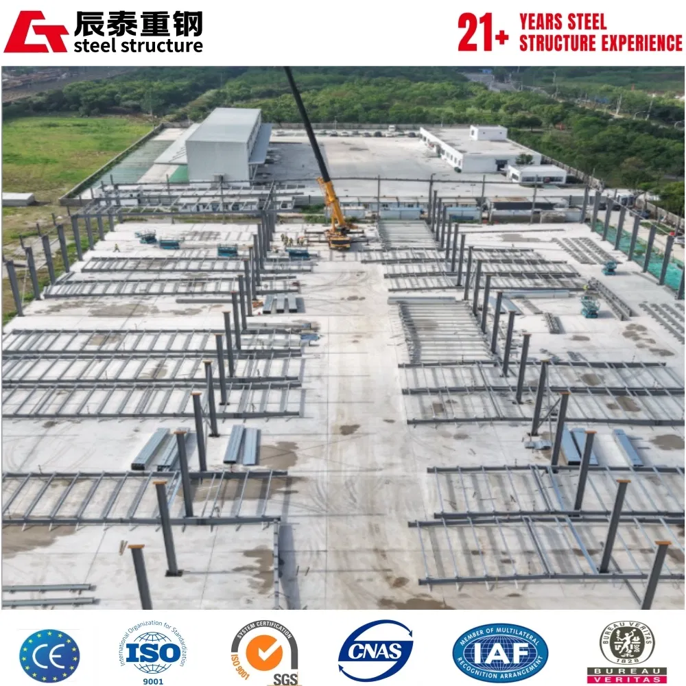 Hot-Rolled H-Beam with Low-Priced Prefab Steel Structure Warehouse and Shed Buildings From Chinese Factorie