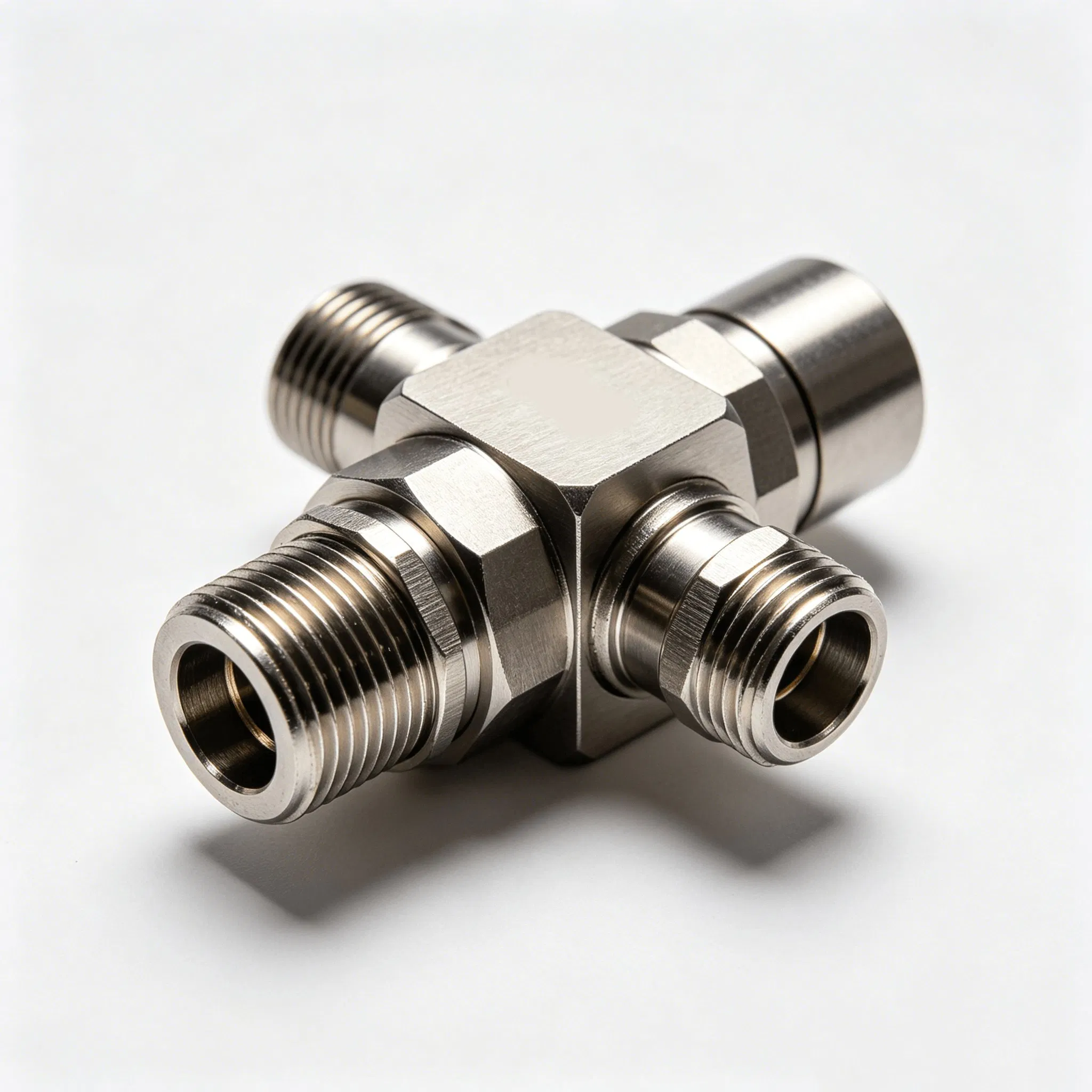 AI Server Quick Disconnect CNC Machining OEM Custom Aluminum Connector UQD Quick Disconnect