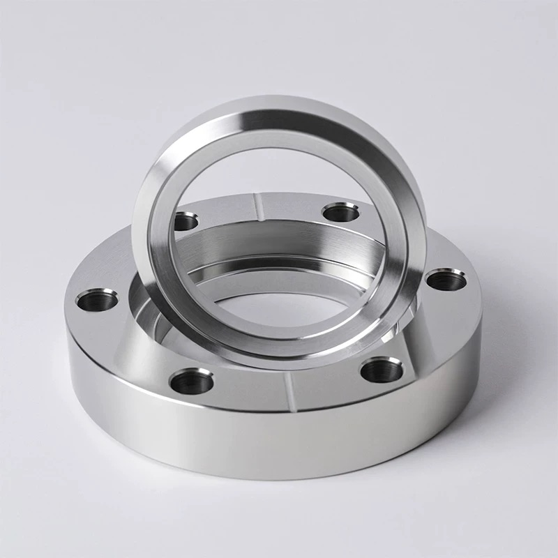 Vacuum CF Bored Flange Rotatable Tapped Bolt Holes CF16-CF350