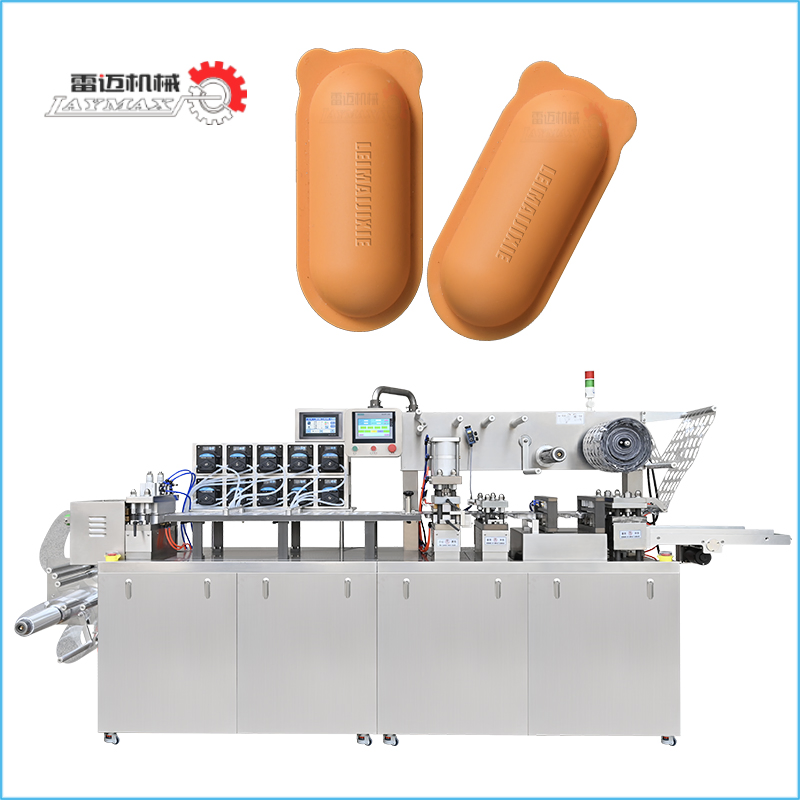 Dpp 80 Fully Automatic Sachet Thermoforming Sealing Alu PVC Pet Liquid Shampoo Paste Essential Oil Cosmetic Serum Machine