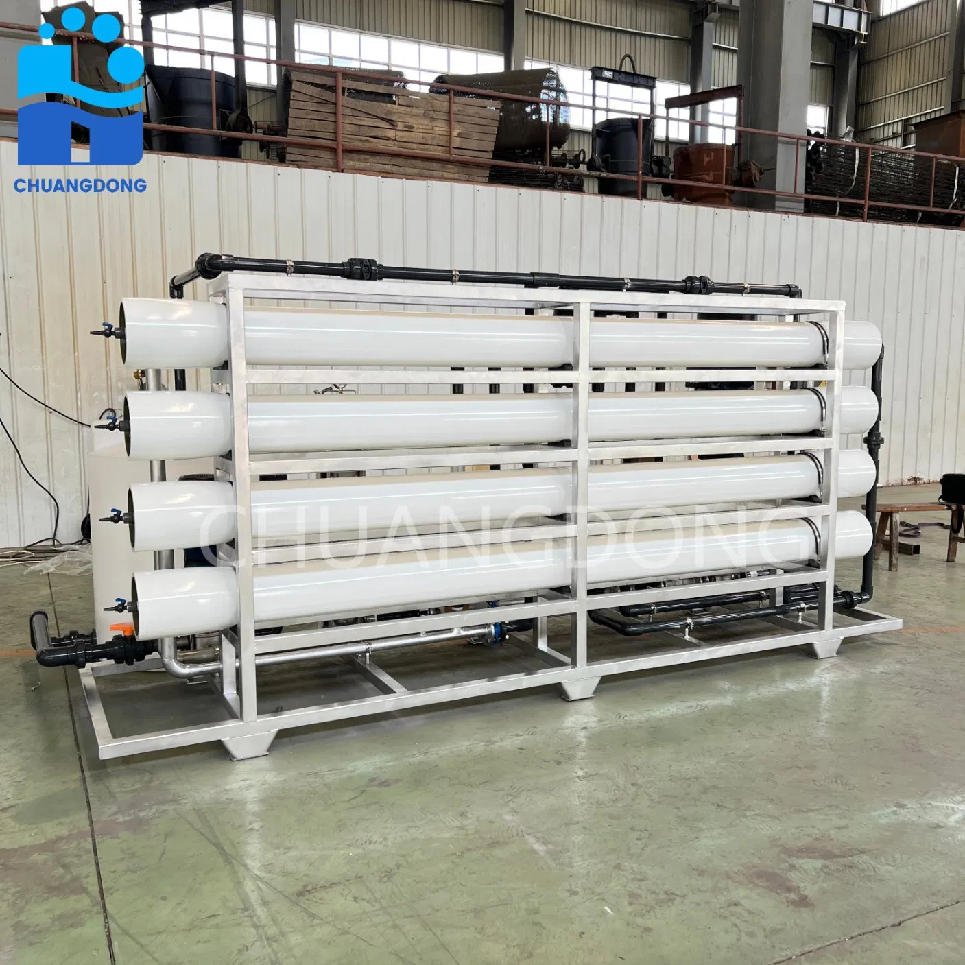12m3pH Modular Water Treatment Plant Designed for Easy Expansion and RO Integration