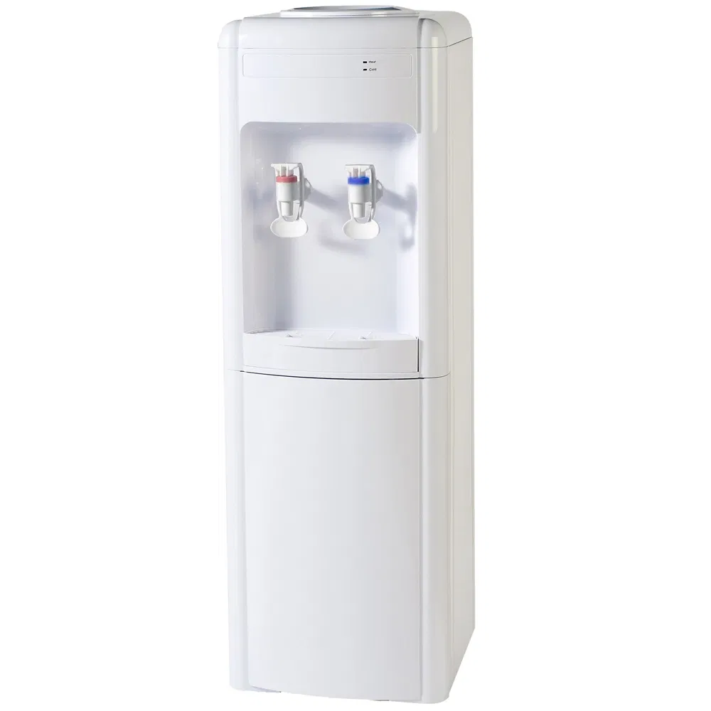NF116 Water Cooler with Refrigerator Hot Cold Water Dispenser Normal Size 2 Water Taps