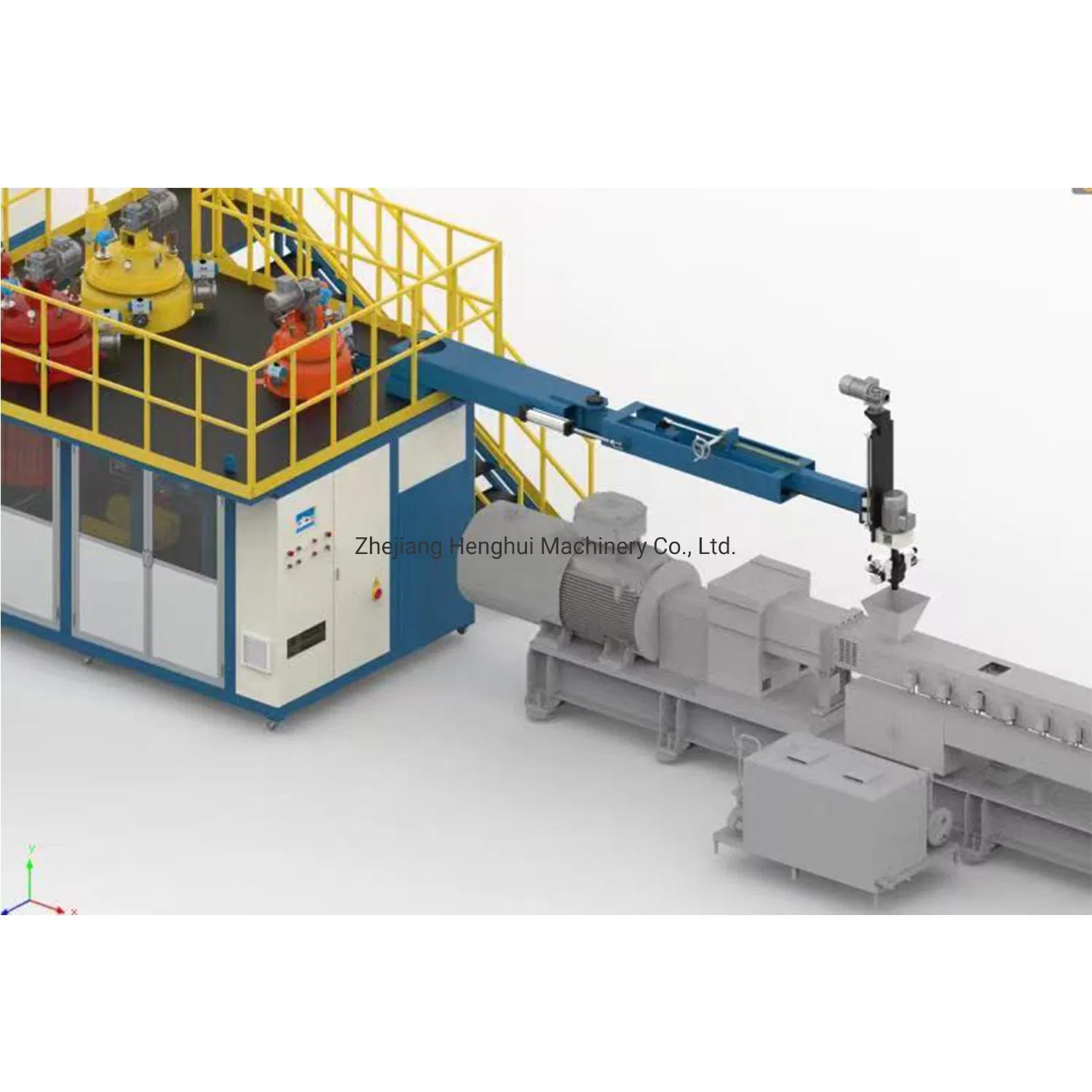 Sistema di dosaggio e miscelazione automatico per elastomero poliuretanico TPU made in Germany