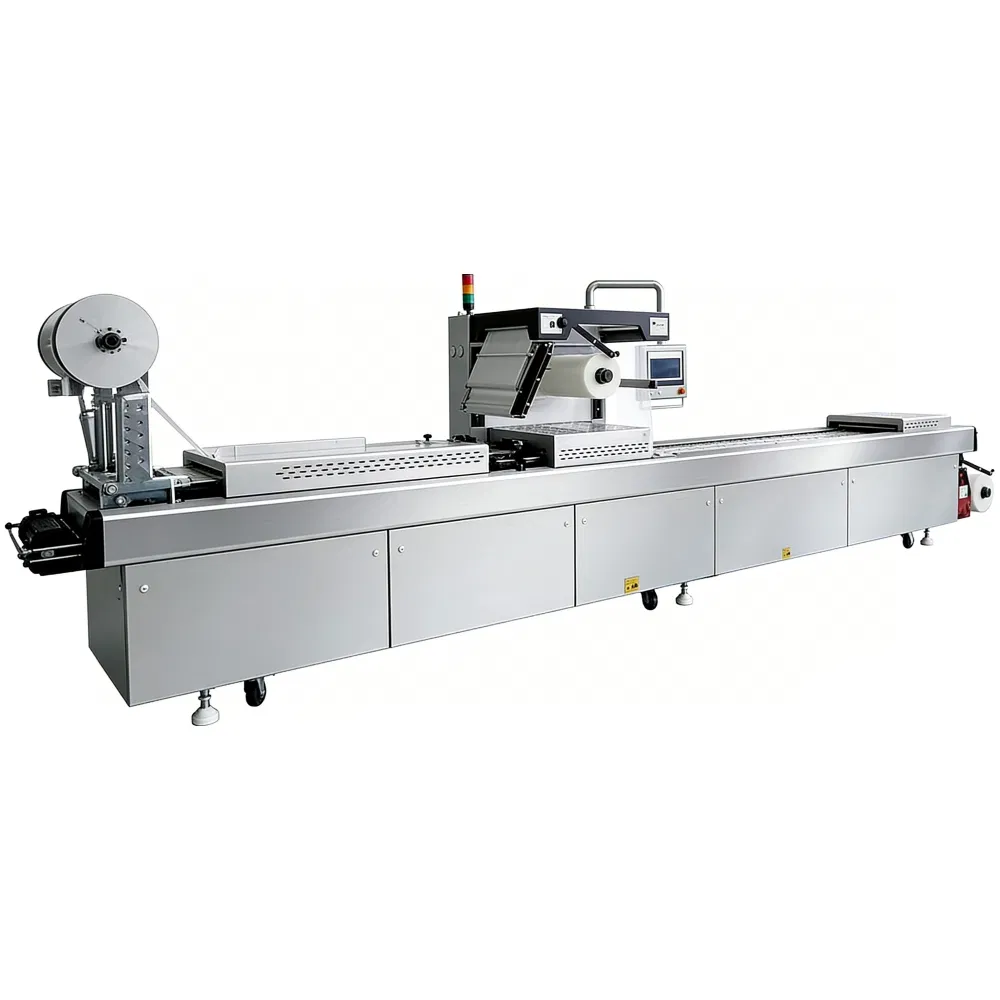 Automatic Stretch Film Packaging Machine for Production Line