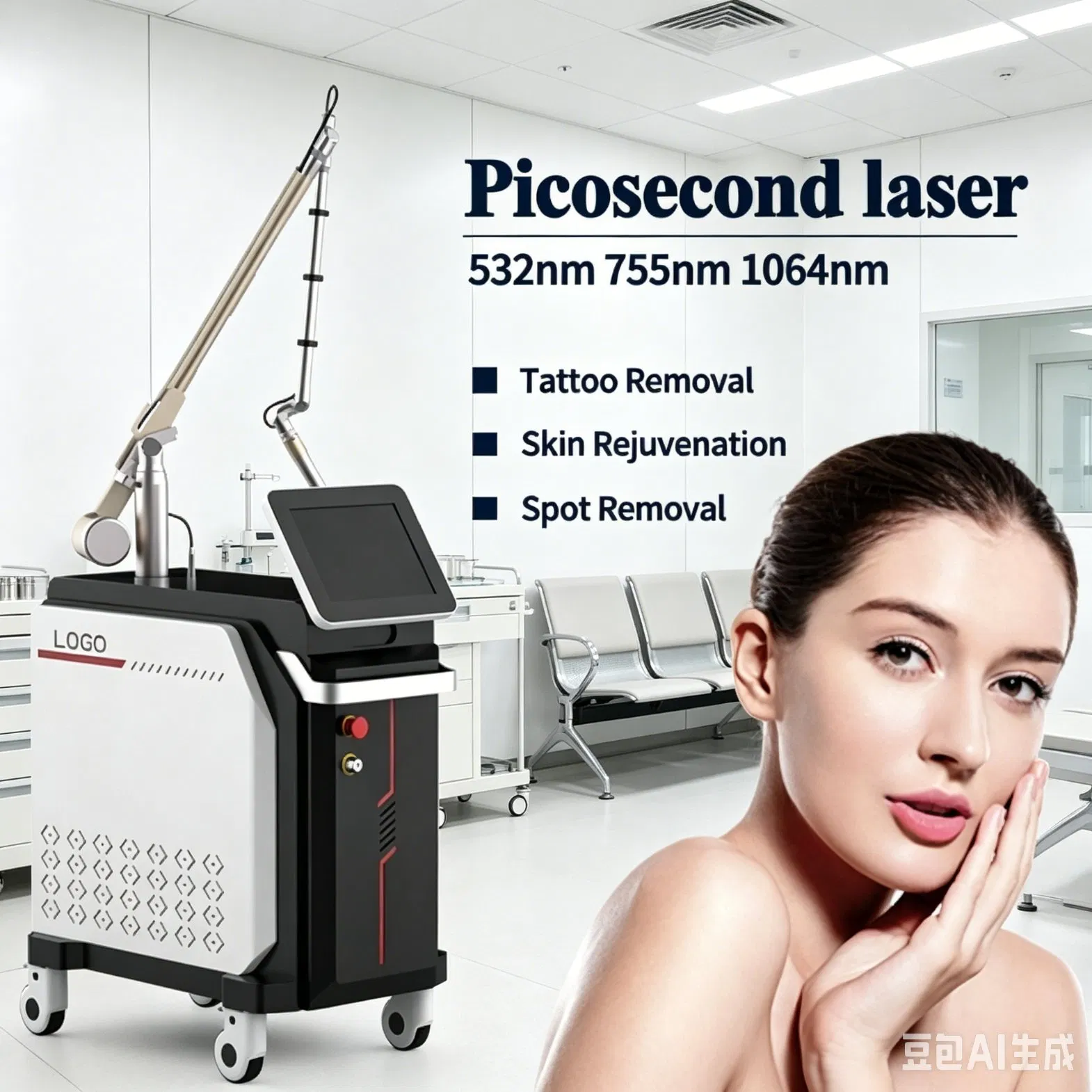2026 Neuestes Picosekunden-Laser-Upgrade-Schönheitssalon-Gerät