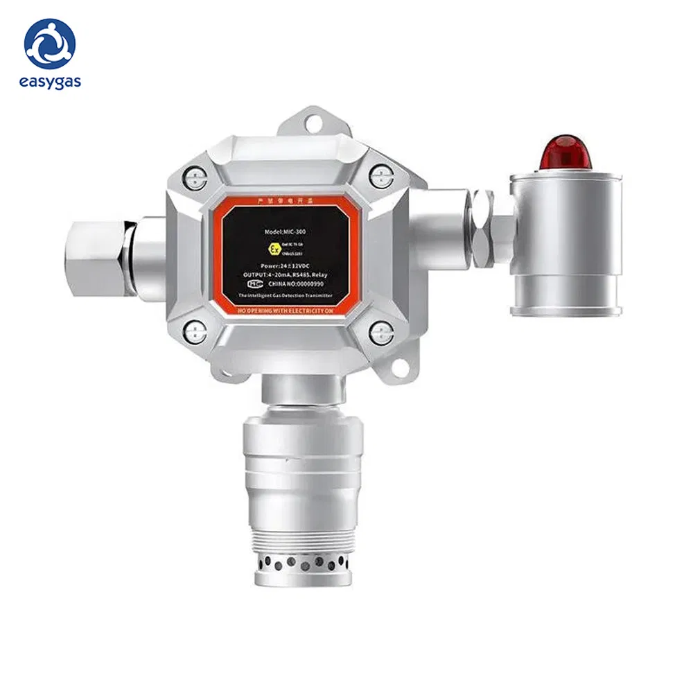 Rilevatore di gas CO2 CO O2 fisso con display LCD impermeabile 4-20mA