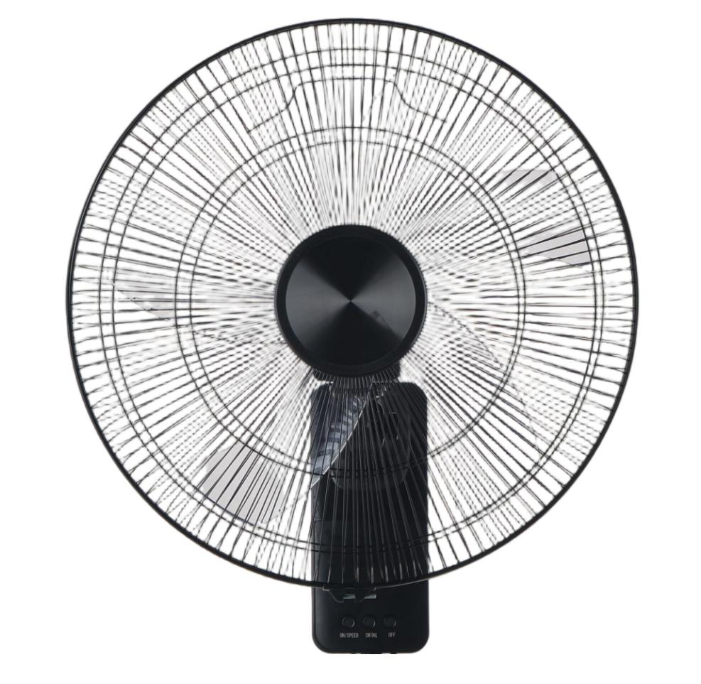 16/18 Inch Wall Fan with Plastic Blade, 90W, Bing Wind, Remote Control