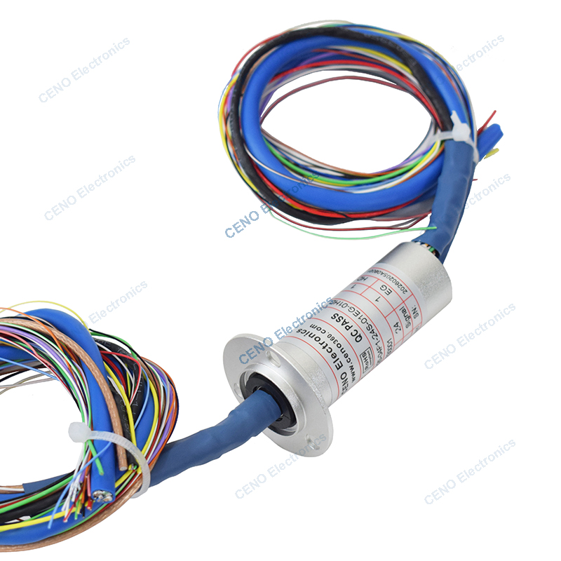 HDMI Capsule Slip Ring with Electric Power and 1000M Ethernet Signal for Drone
