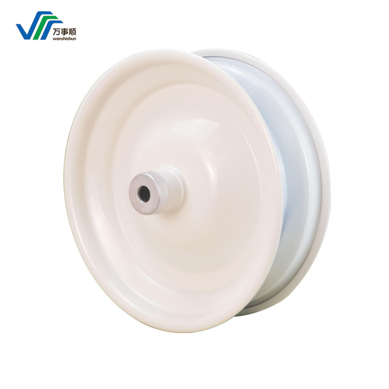 11X4.00-5 Steel Wheel Rim with Bearing for Transport Vehicles, Riding Mowers, Garden Tractors, Farm Equipment & Wheelbarrows