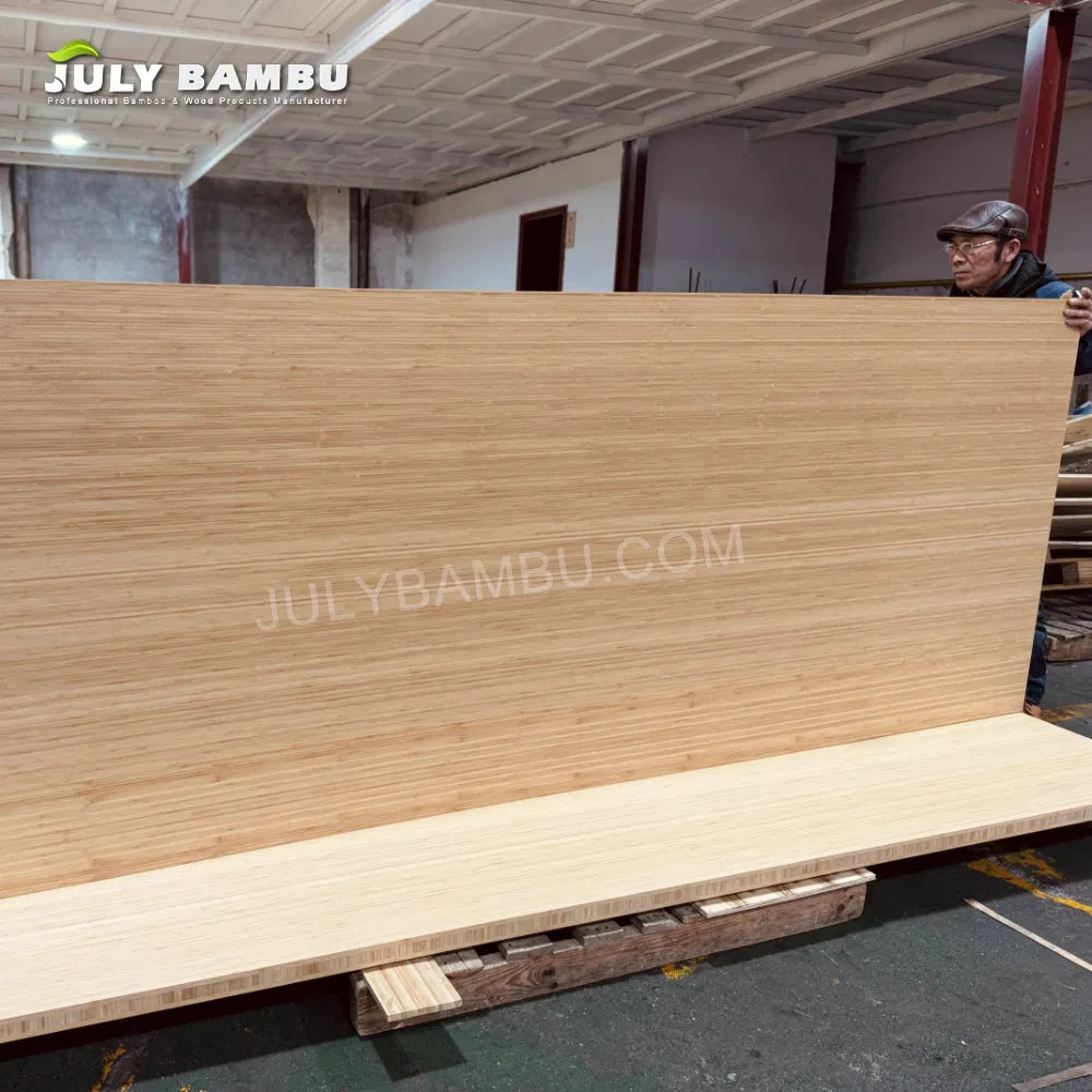 Eco Forest 19mm Bamboo 3 Ply Wood for Bench Wood Worktop / Solid Bamboo Table Top