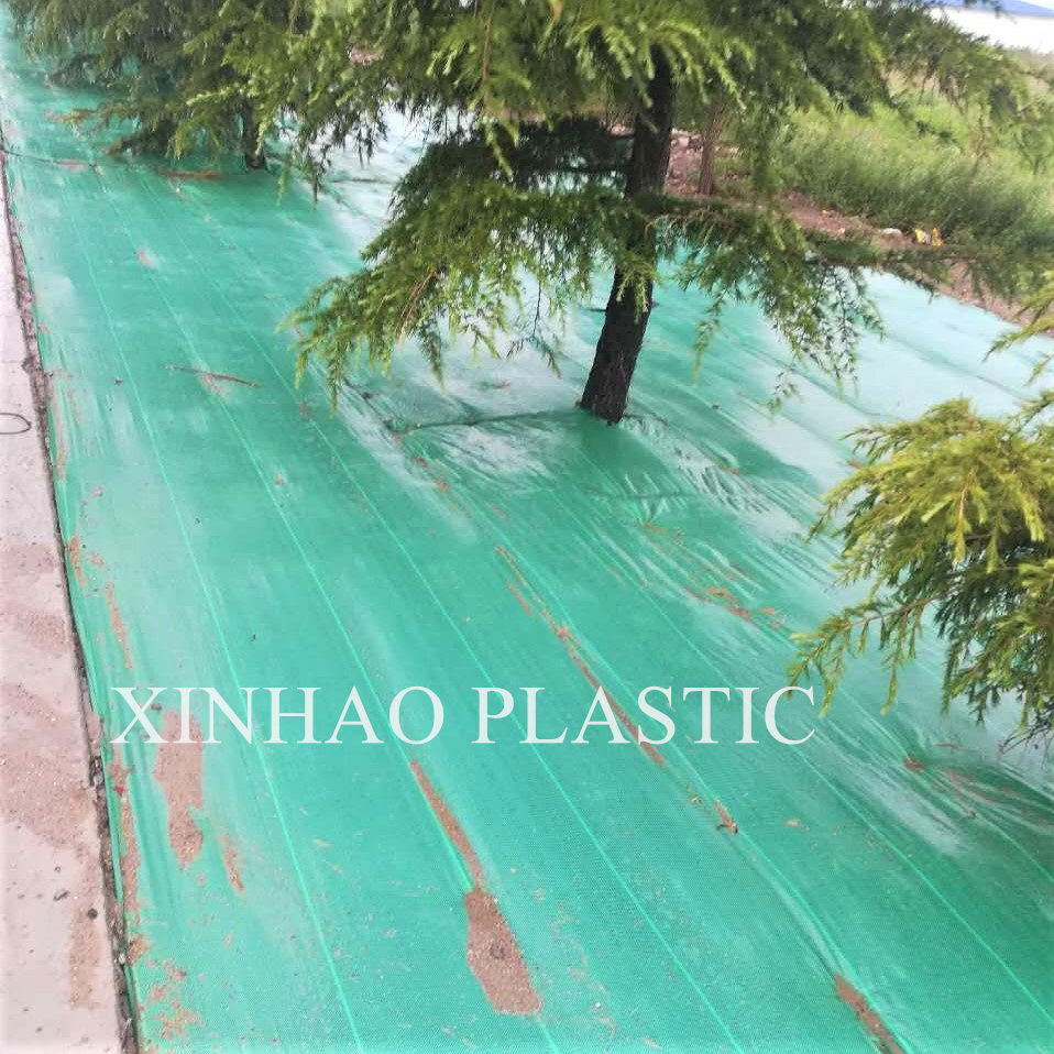 Green Color Weed Mat Ground Cover Fabric UV Treated 70g 80g 90g 100g