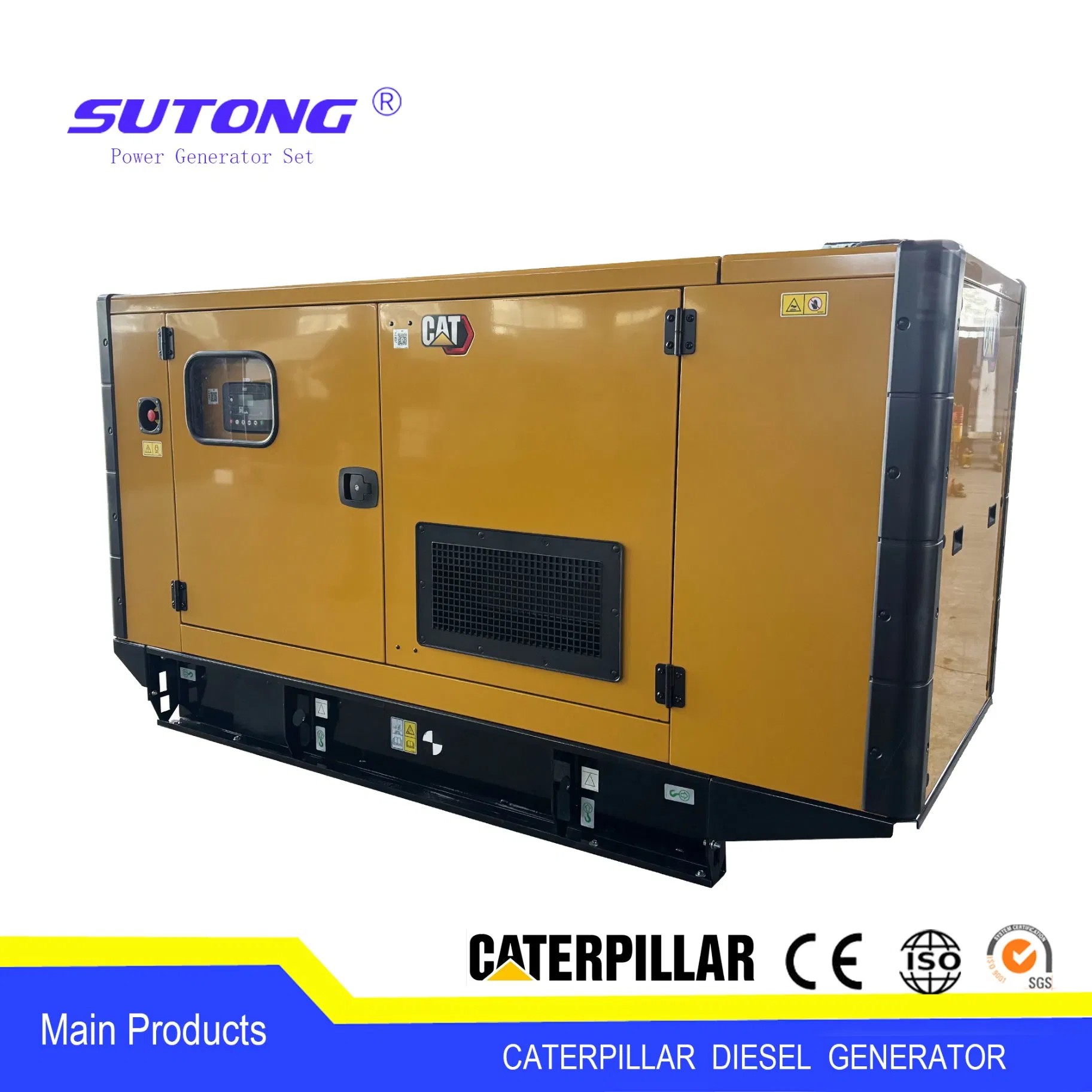 DE110E2 Groupe électrogène diesel Caterpillar 110 kVA super silencieux avec ATS