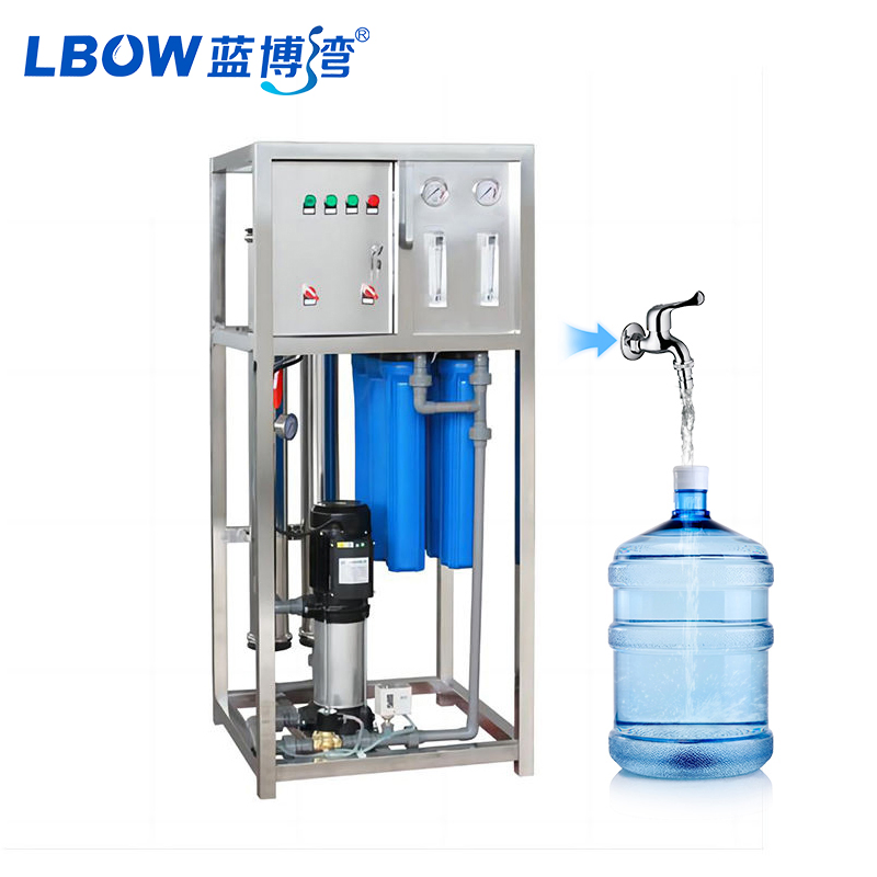 Premium 250-Liter-Gewerbewasserreinigungssystem mit fortschrittlicher Umkehrosmose-Filtration