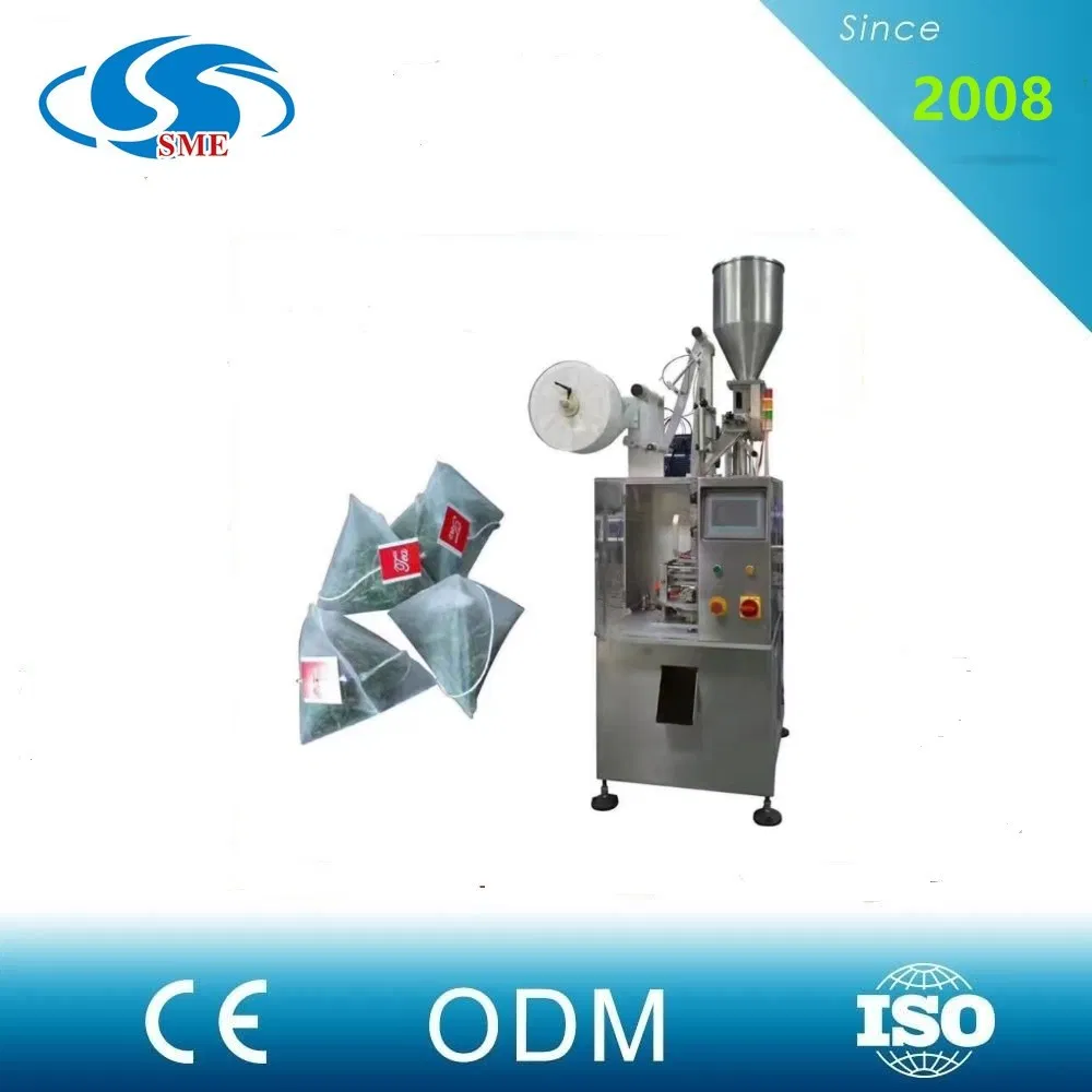 Automatic Triangle Pyramids Silk Tea Bag Packing Machine