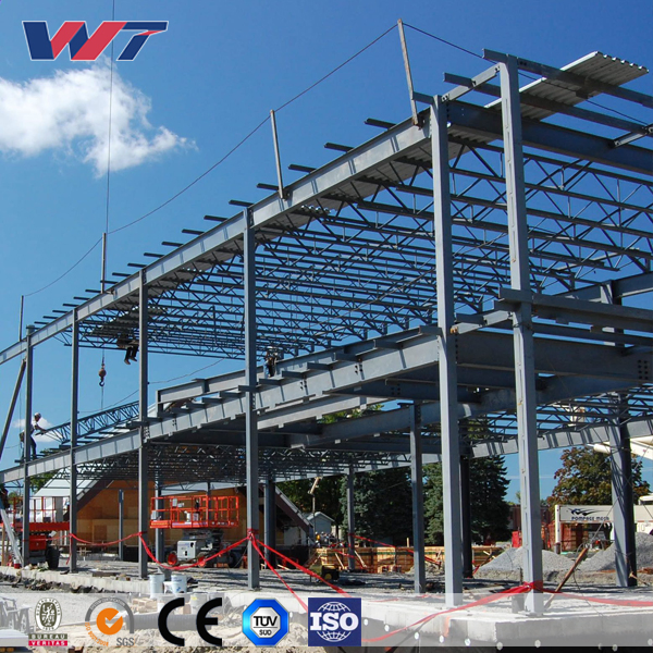 Prefabricated Steel Structure Portal Space Frame Metal Building Warehouse Workshop Factory
