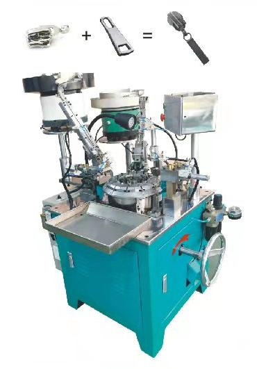 Full Automatic Universal Puller Assembly Machine Zipper Slider Making Machine