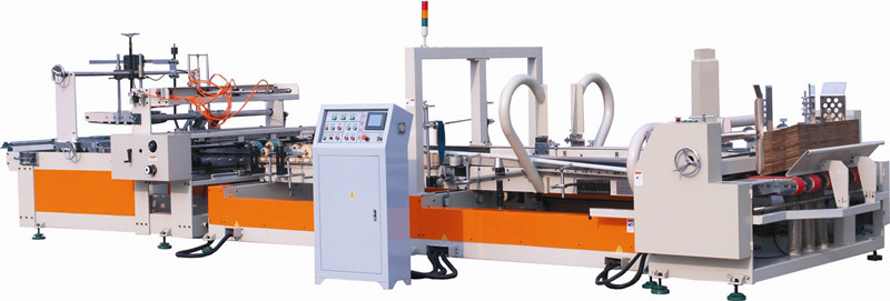 High-Speed Automatic Box Gluer for Medicine Packaging
