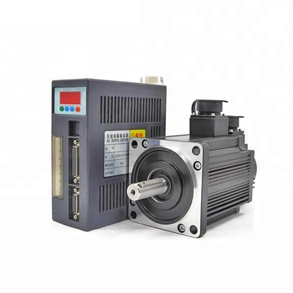 Kit CNC de motor de CA servo de 1,2 kW y 220 V trifásico para máquina industrial