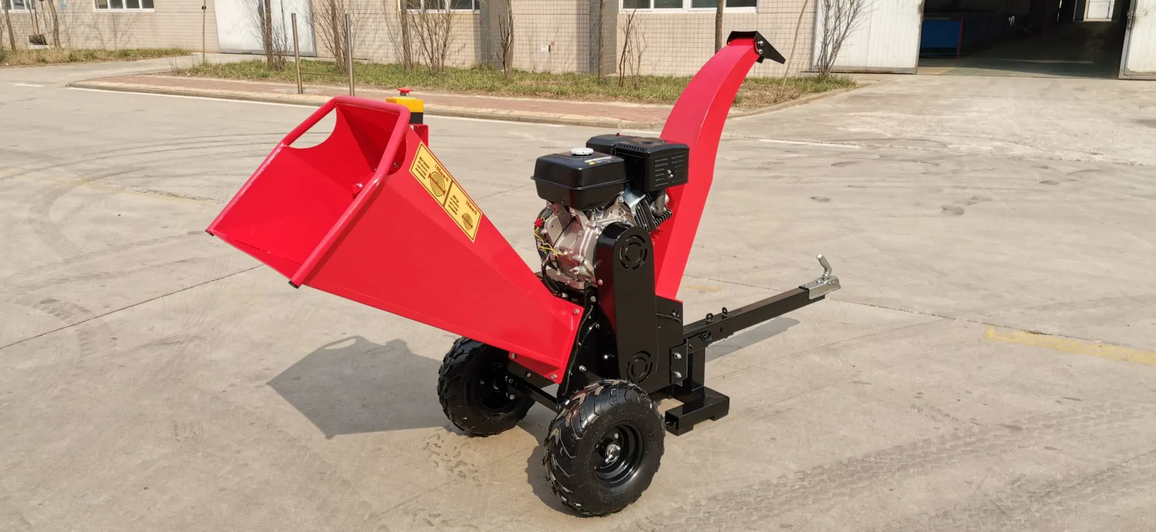 9HP Wood Chipper Branch Crusher Machine for Europe Market