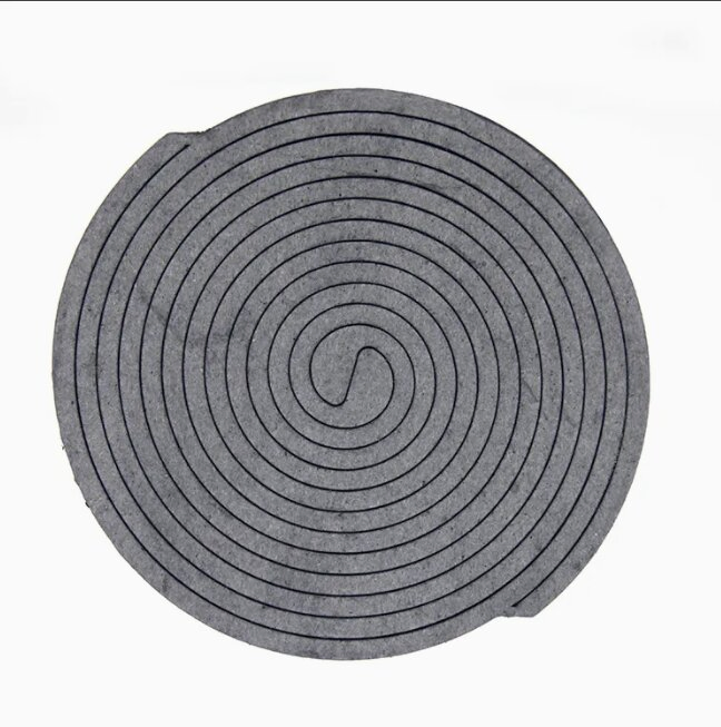 Natural Paper Mosquito Repellent Coil - Safe for Family and Pets