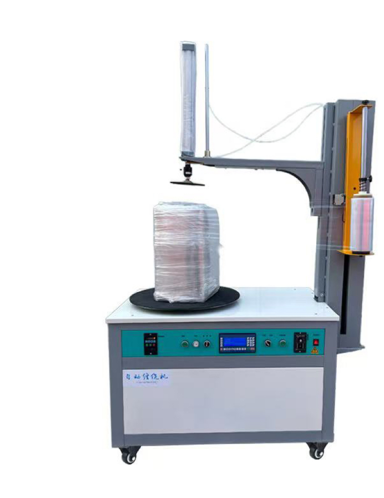 Desktop Stretch Film Wrapper for Aquatic Frozen Foods