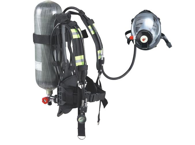 Carbon Fiber Cylinder SCBA 6.8L Air Breathing Respirator