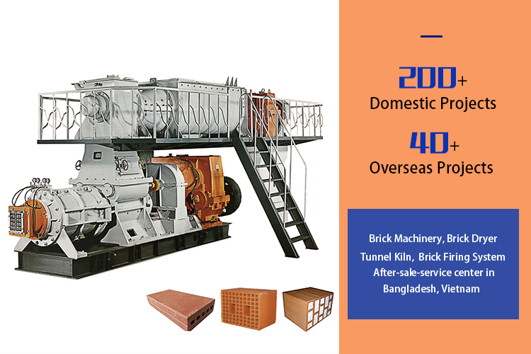 China Automatic Brick Making Machine Soft Extrusion Extruder for Solid Perforated Hollow Brick Molding