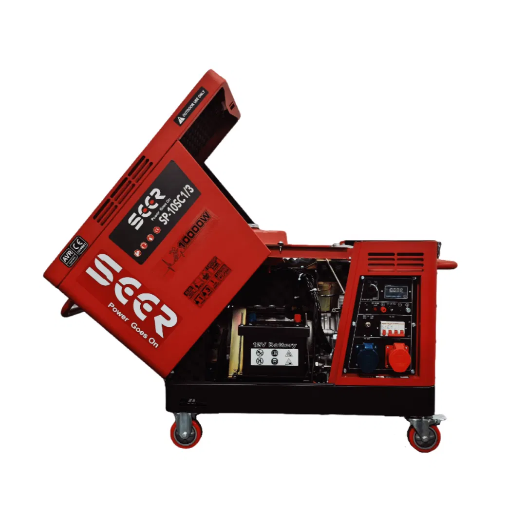 10kVA 12kVA 15kVA 18kVA Low Noise Power Generators with ATS & Overload Protection for Whole-House Emergency Power