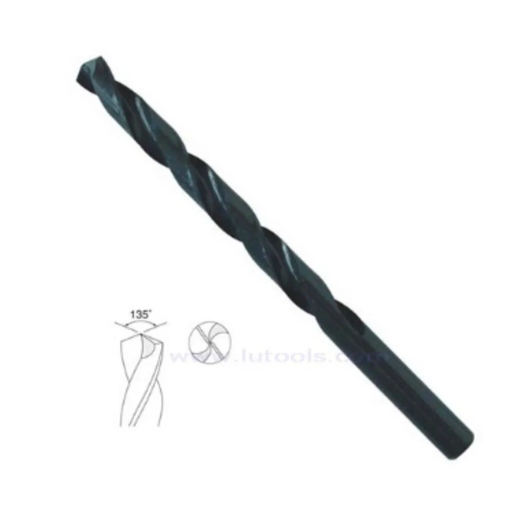 Premium High-Speed Steel Drill Bits with Durable Black Oxide Coating