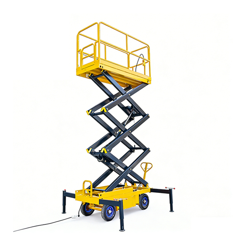 Heavy Duty Hydraulic Traction Type Scissor Lift
