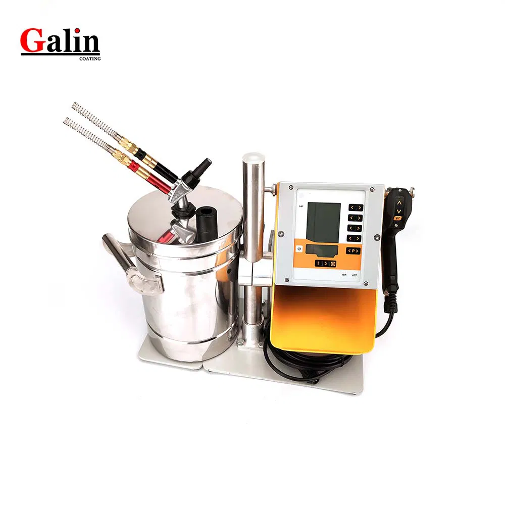 Galinflex 2L (LCD) Eletrostatic Powder Coating /Spray/Painting Equipment with Spray Gun